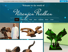 Tablet Screenshot of niranjanpradhan.com